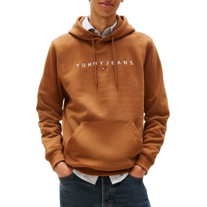 Tommy Hilfiger Sweat Reg Linear Logo Pecan Nut Multi