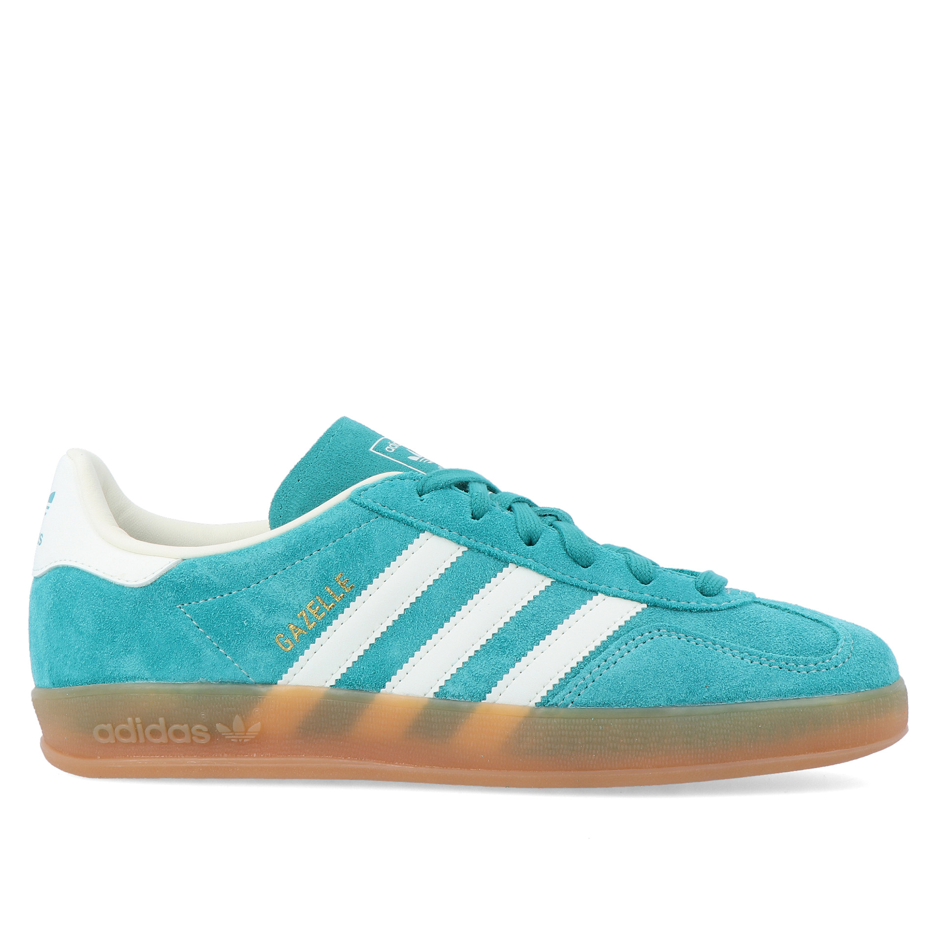 adidas Originals Gazelle Indoor Pure Teal Off White Gold