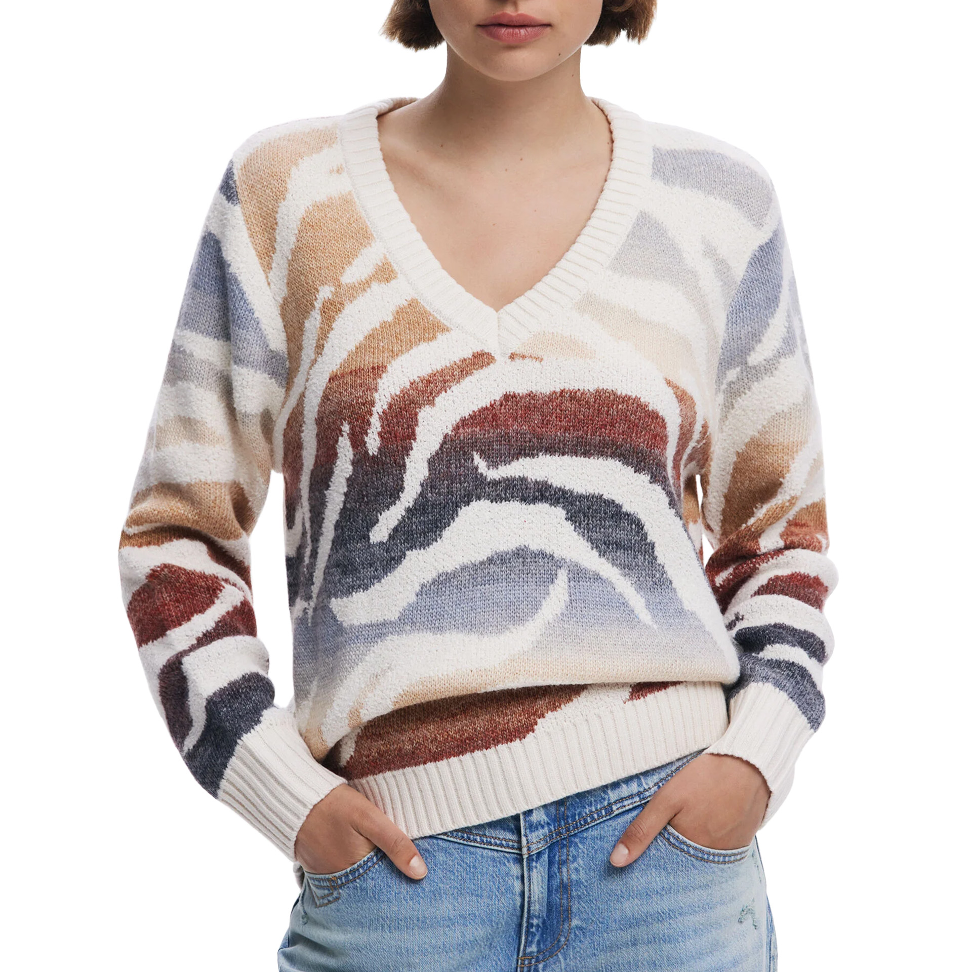 Desigual Camisola Wasilla Branco