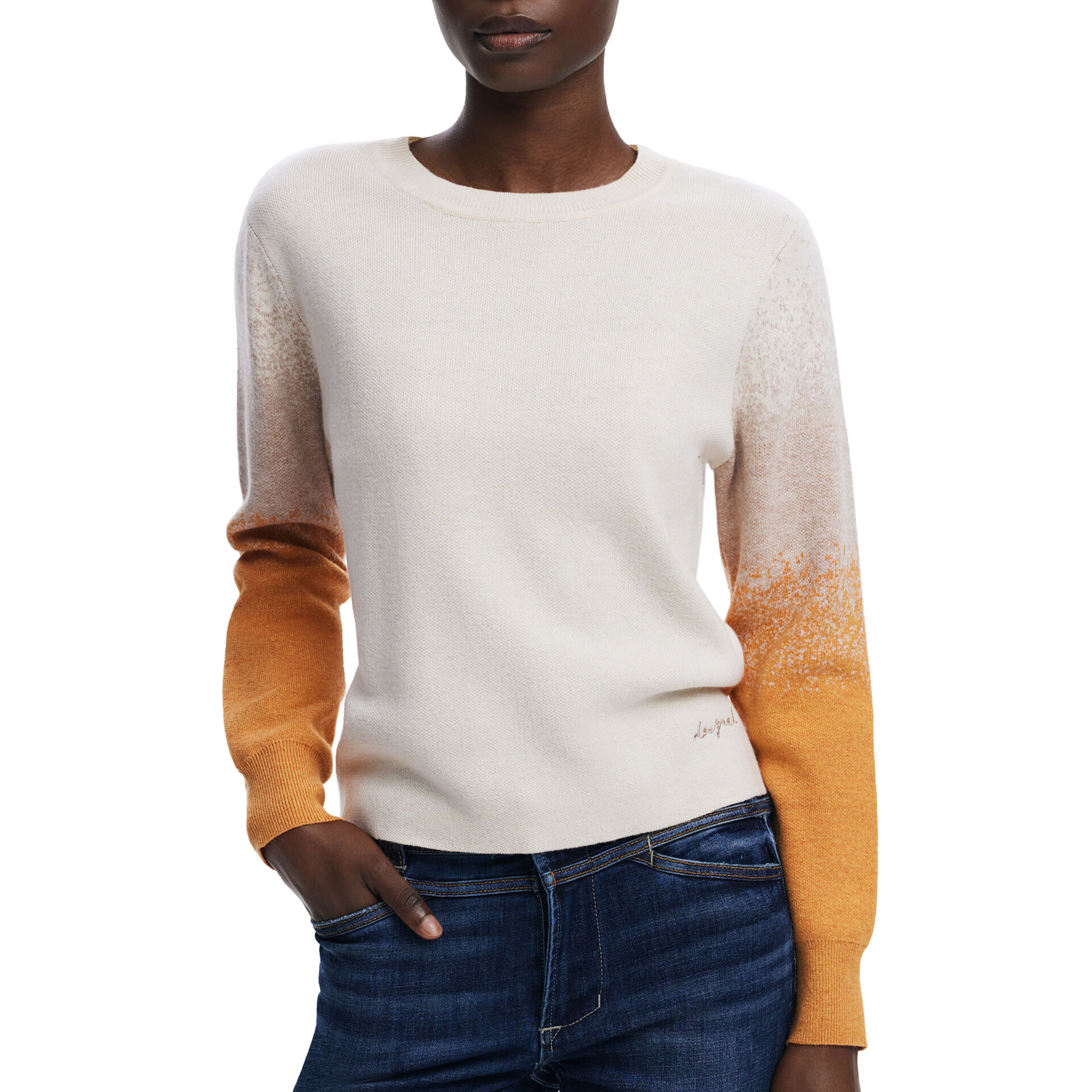 Desigual Camisola Fama Branco