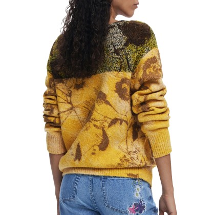 Desigual Camisola Adak Amarelo Desigual Camisola Adak Amarelo