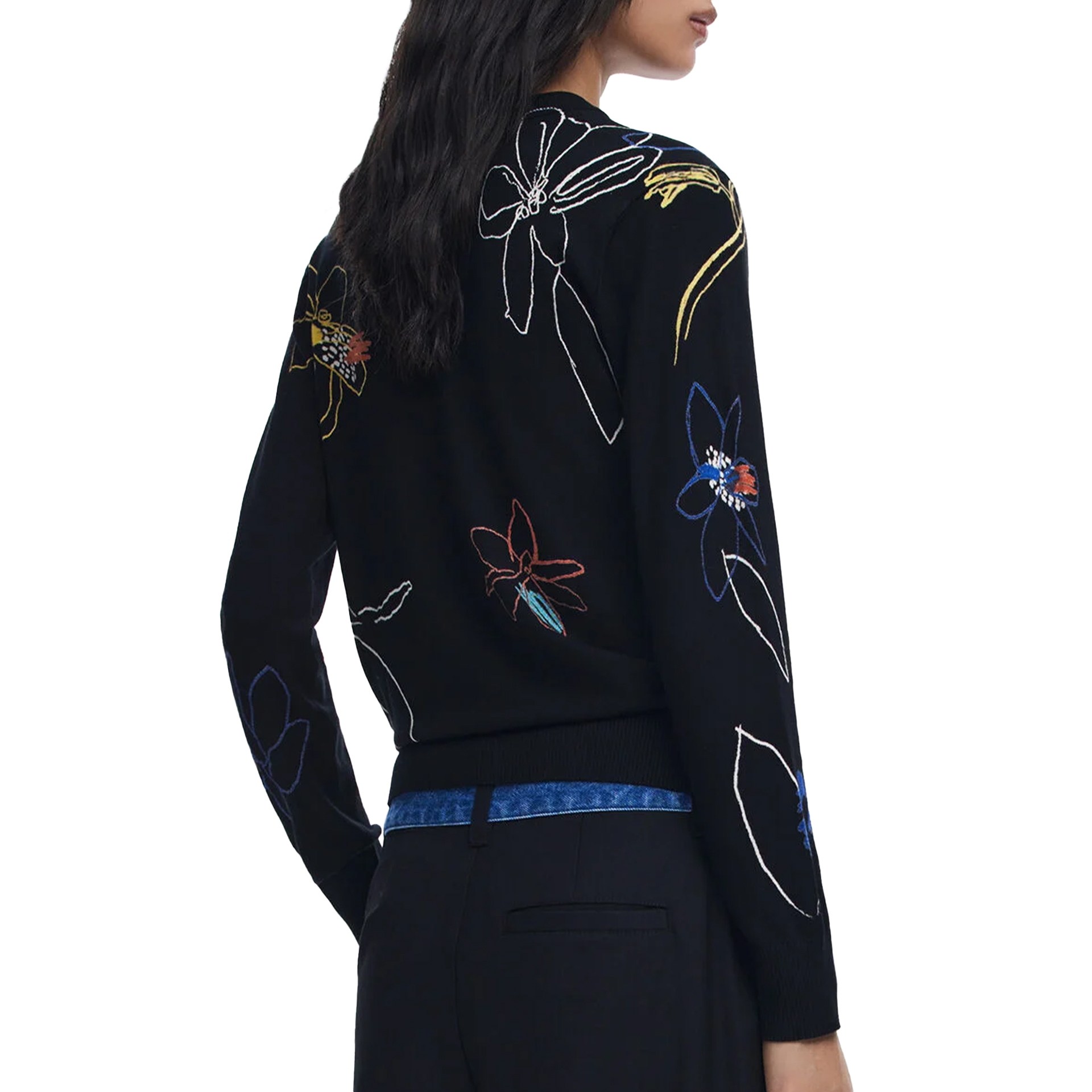 Desigual Camisola Arty Preto