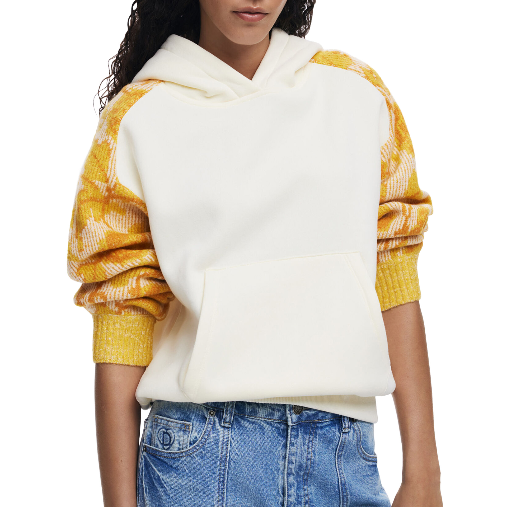 Desigual Sweat Mani Branco