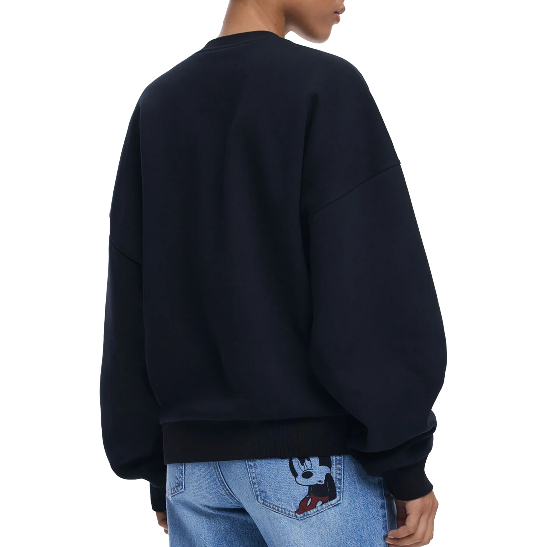 Desigual Sweat Hello Mickey Preto