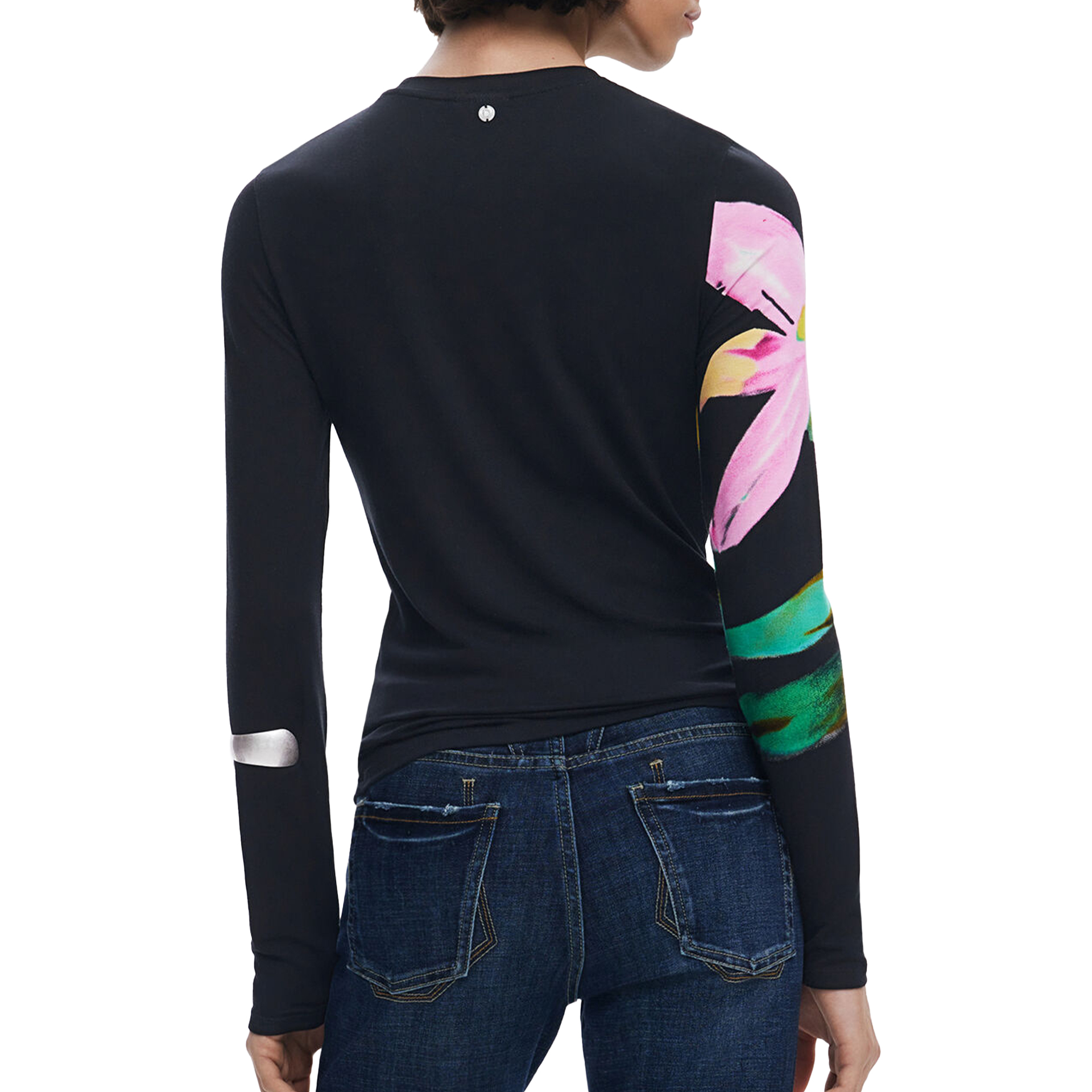 Desigual Longsleeve Lena Preto