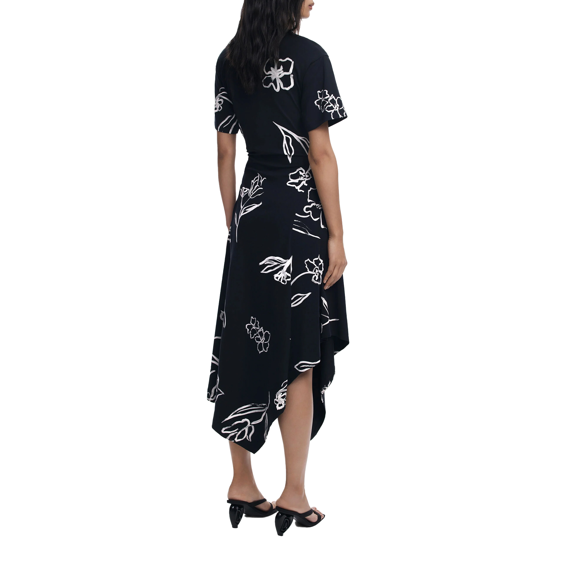 Desigual Vestido Calma Preto