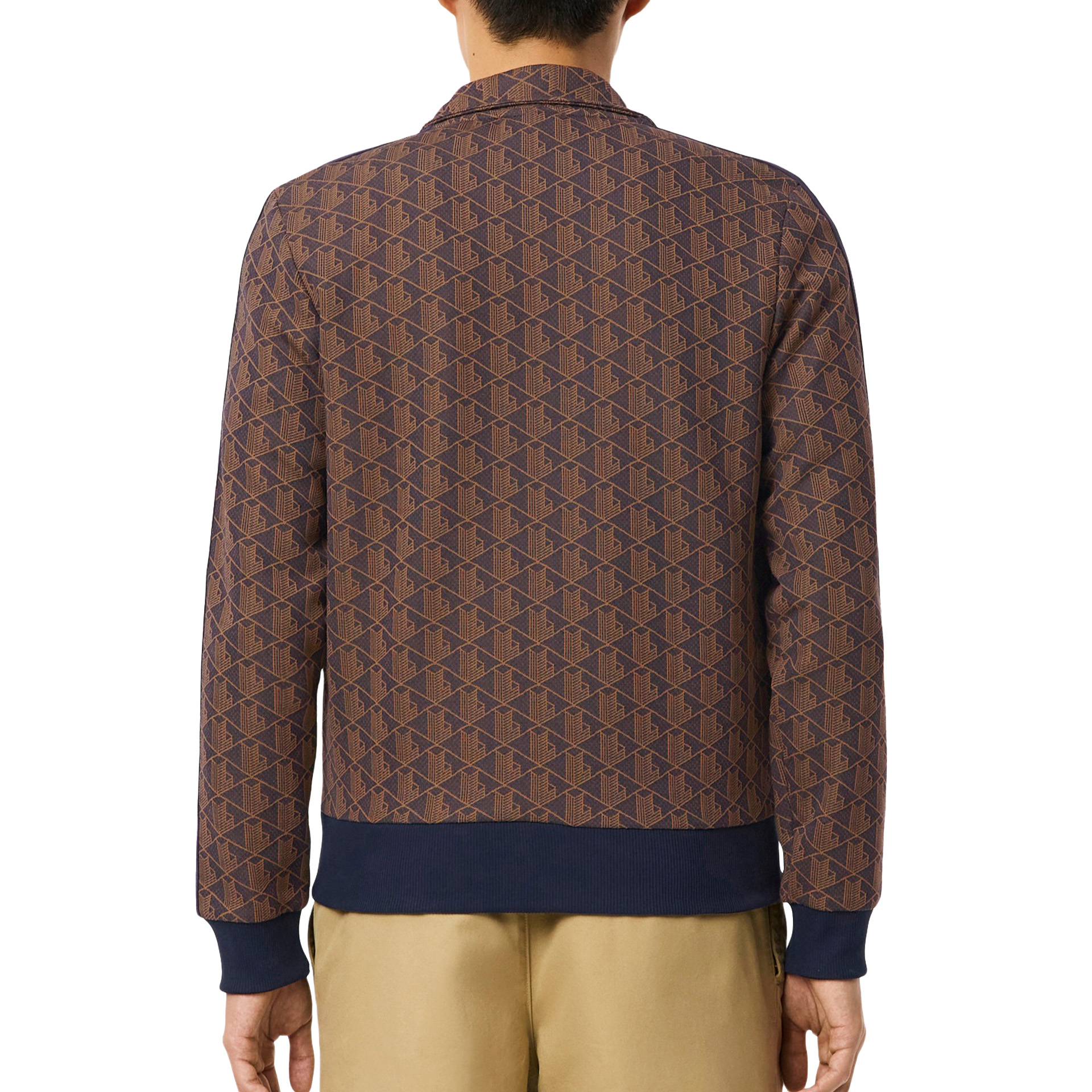 Lacoste Casaco Sh1368 Velvet/date Brown