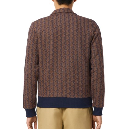 Lacoste Casaco Sh1368 Velvet/date Brown Lacoste Casaco Sh1368 Velvet/date Brown