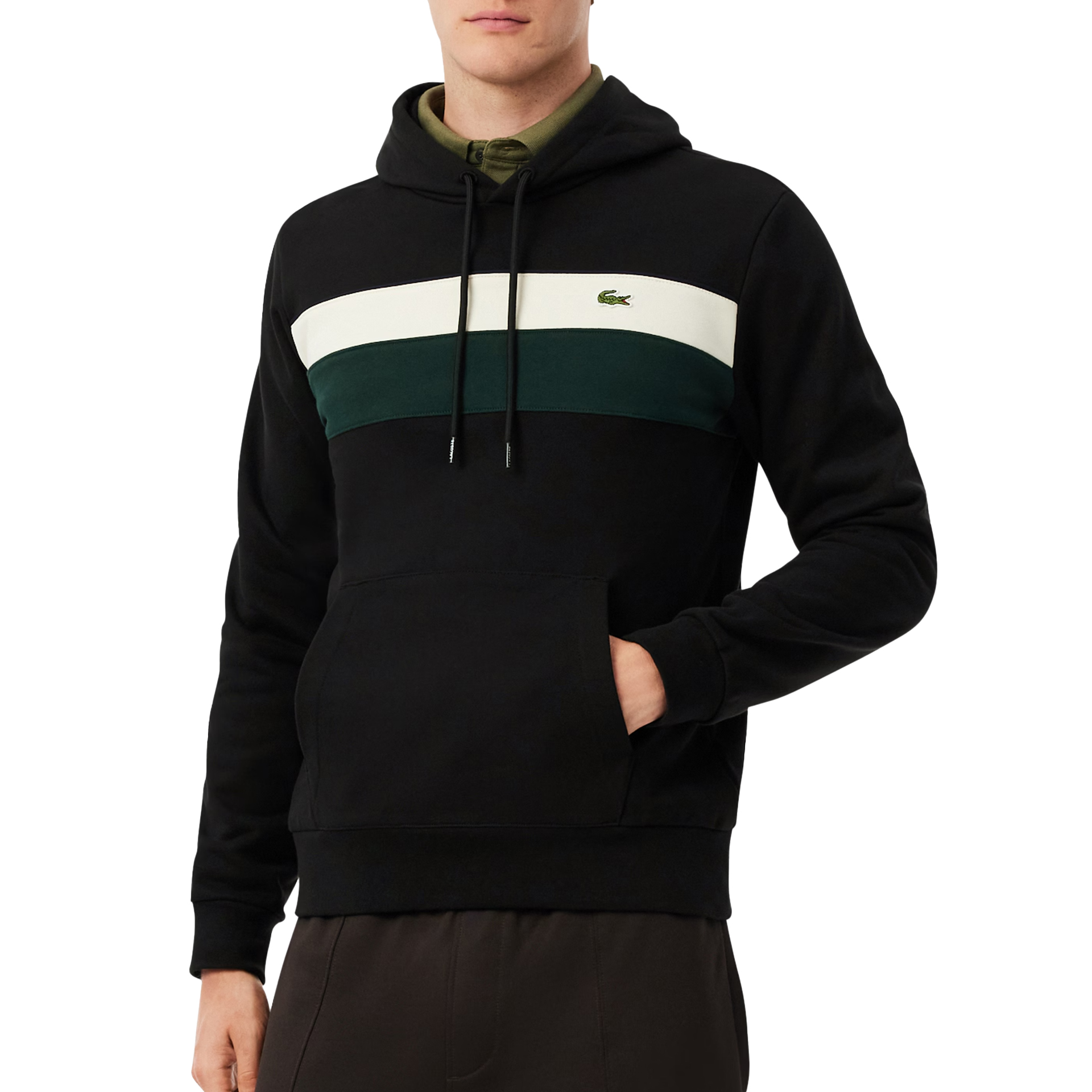 Lacoste Sweat Sh8161 Black/lapland-sinople