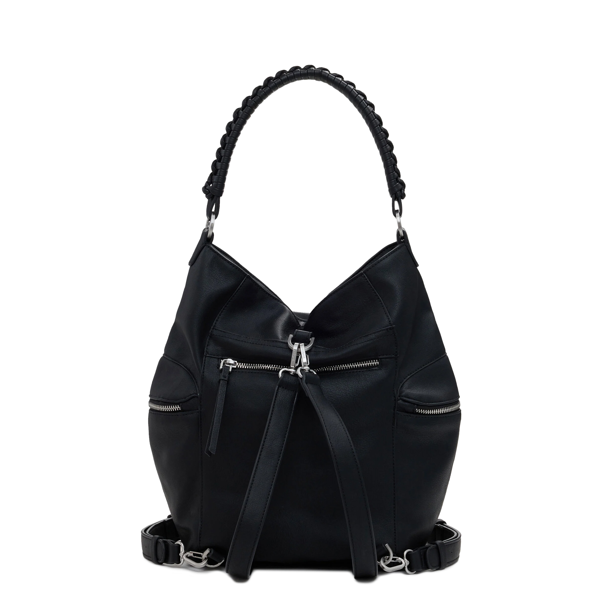 Desigual Mochila Half Logo Arica Preto