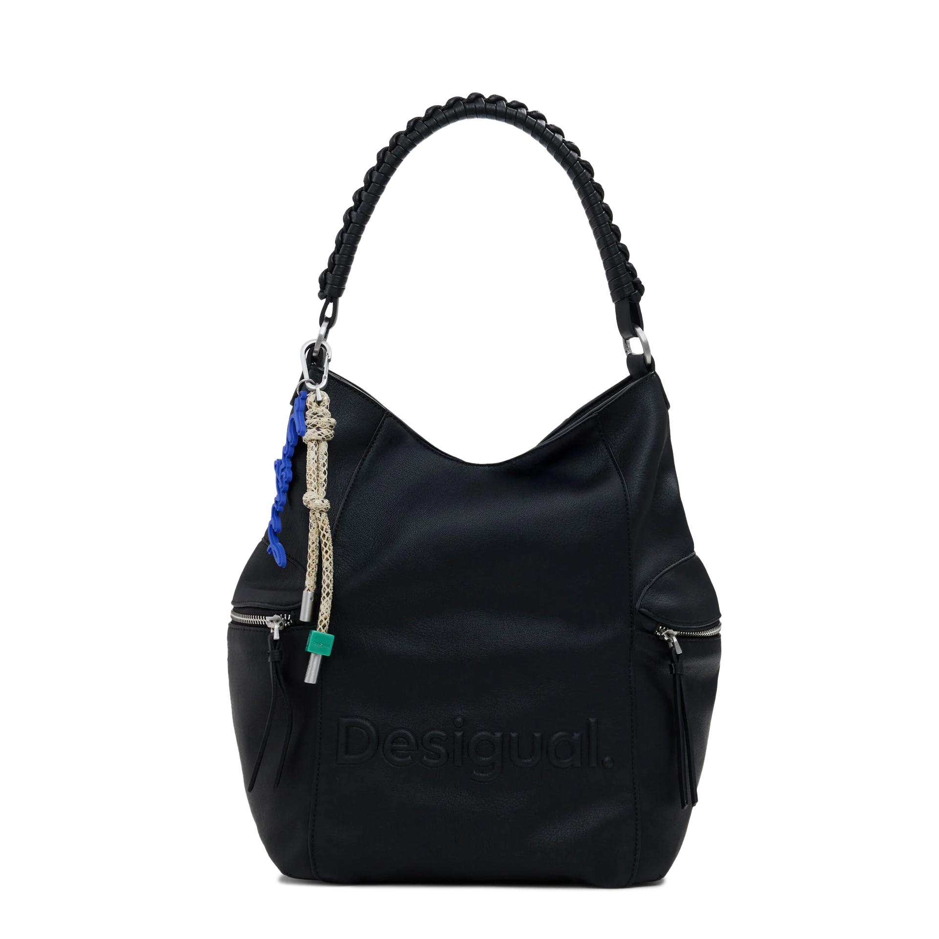 Desigual Mochila Half Logo Arica Preto