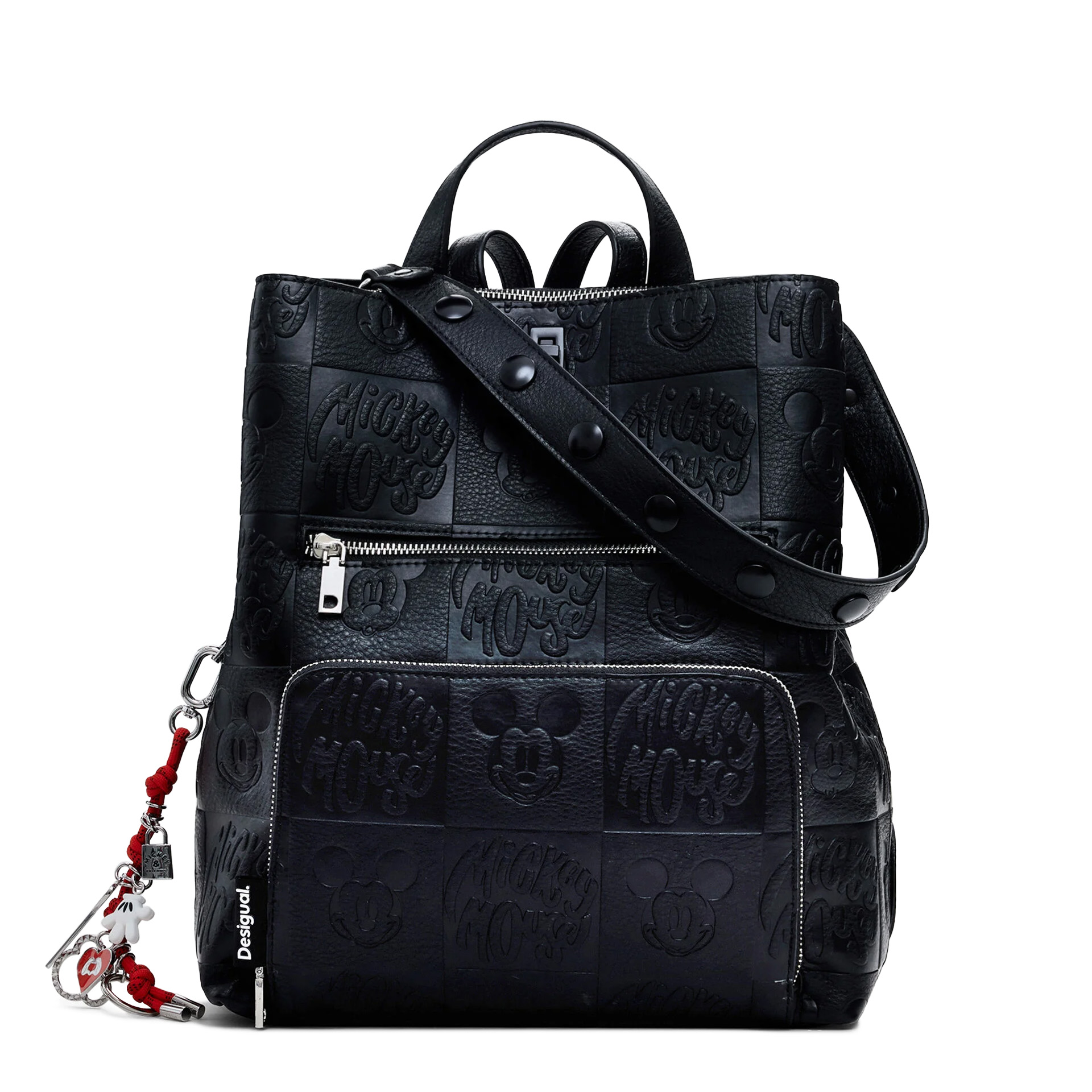 Desigual Mochila All Mickey Sumy Preto