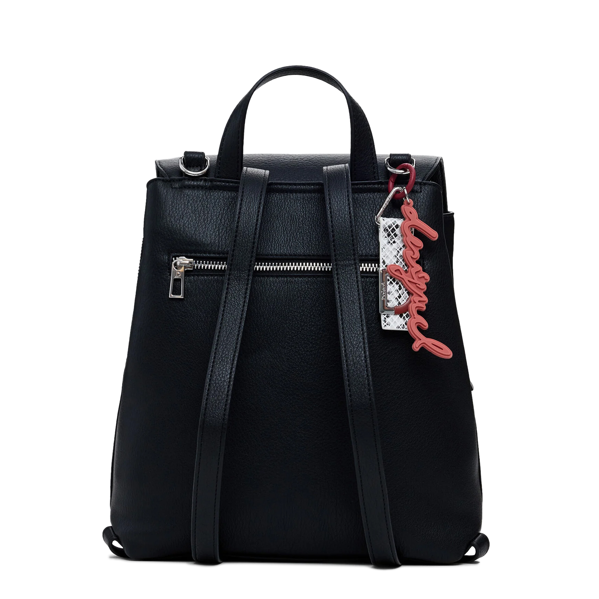 Desigual Mochila Sierra Sumy Mini Straight Flap Preto