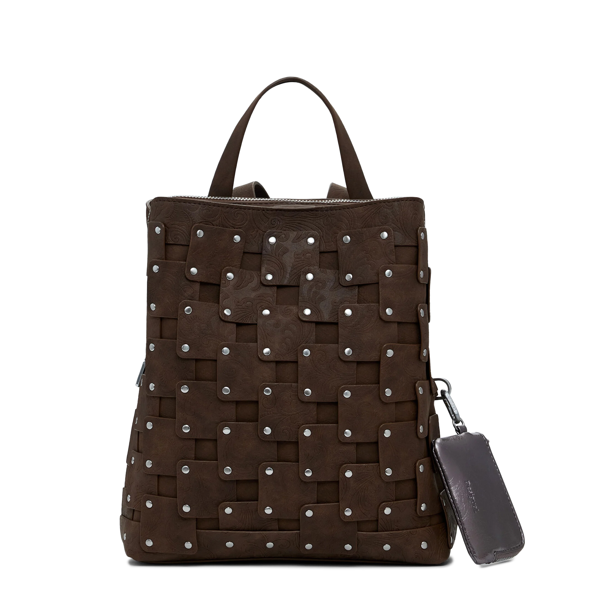 Desigual Mochila New Patch 1 Choco Sumy Castanho