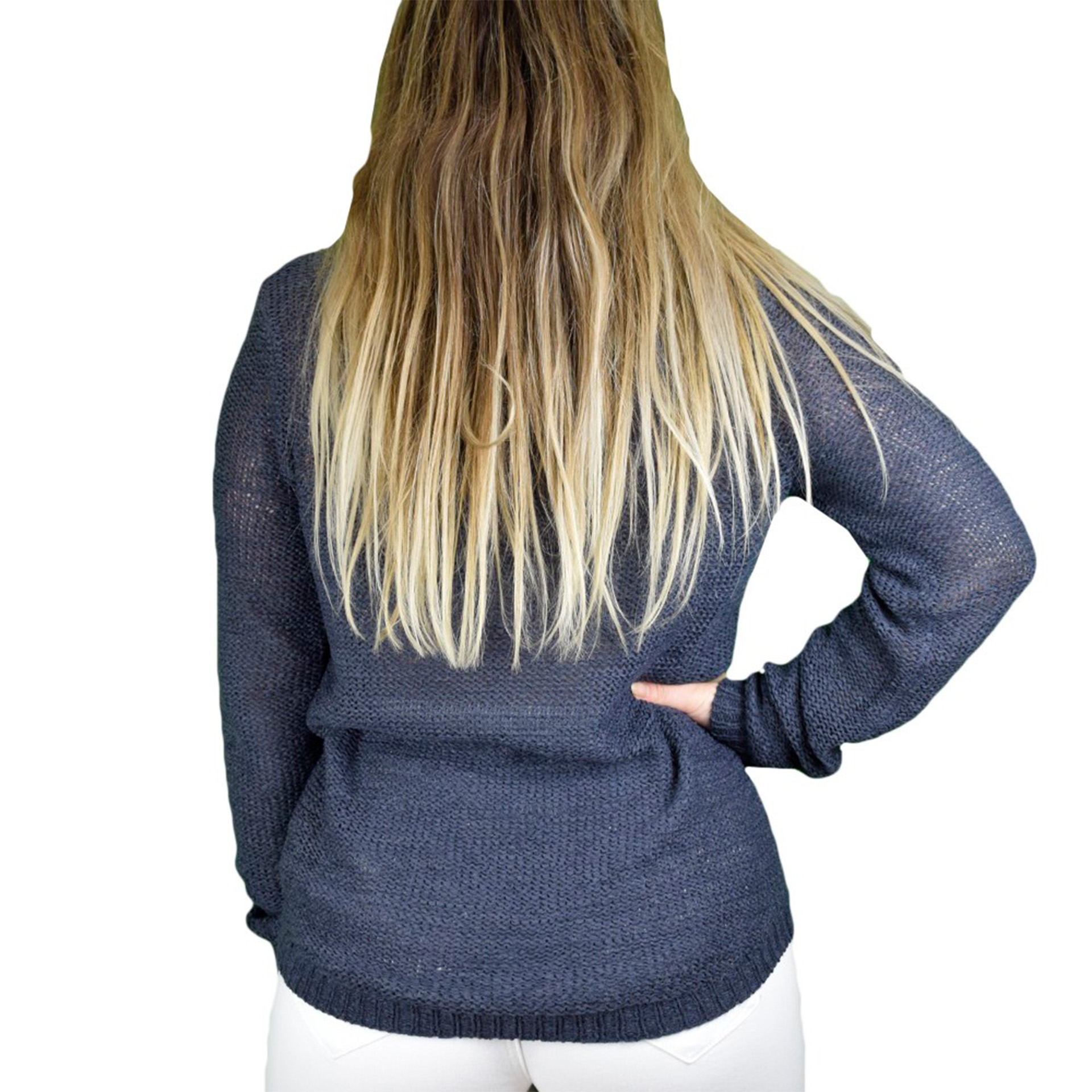 Only  Camisola Geena Xo  Knt  Navy Blazer