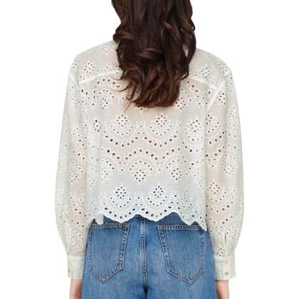 Only Camisa Valais L/s Cloud Dancer