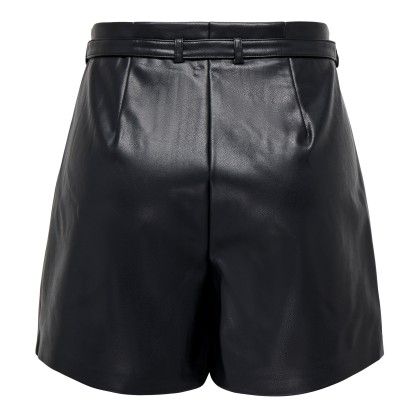 Only Onlheidi Faux Leather Shorts Otw Noos Black Only Onlheidi Faux Leather Shorts Otw Noos Black