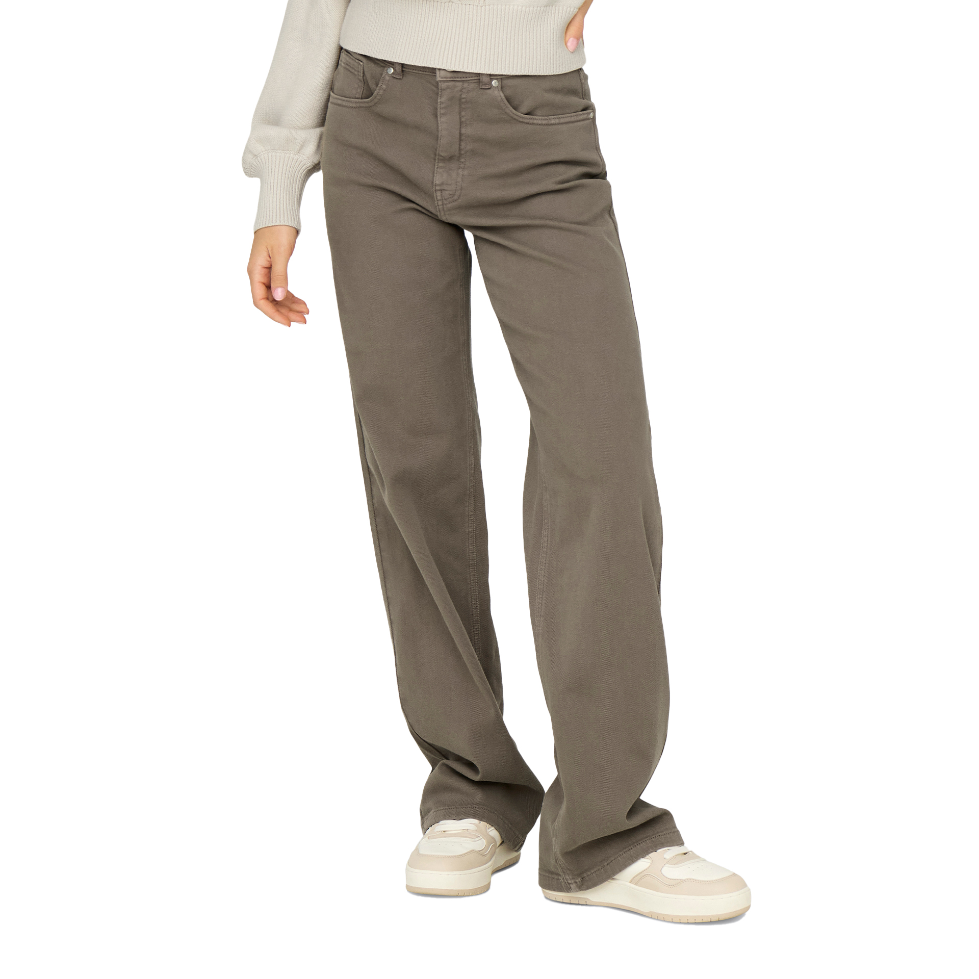 Only Onljuicy-comstretch Hw Wide Cc Pnt Walnut