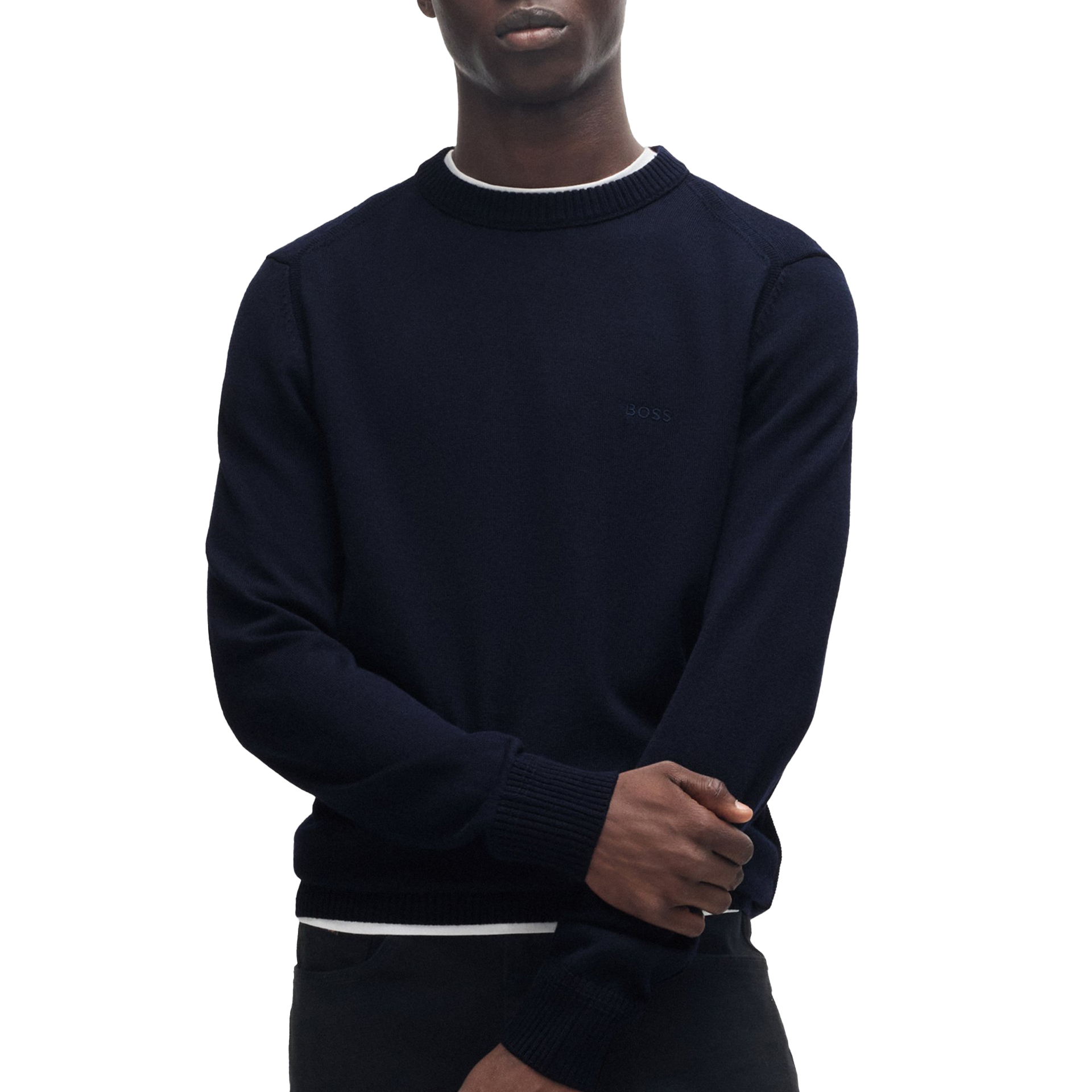 BOSS Camisola Avac Dark Blue