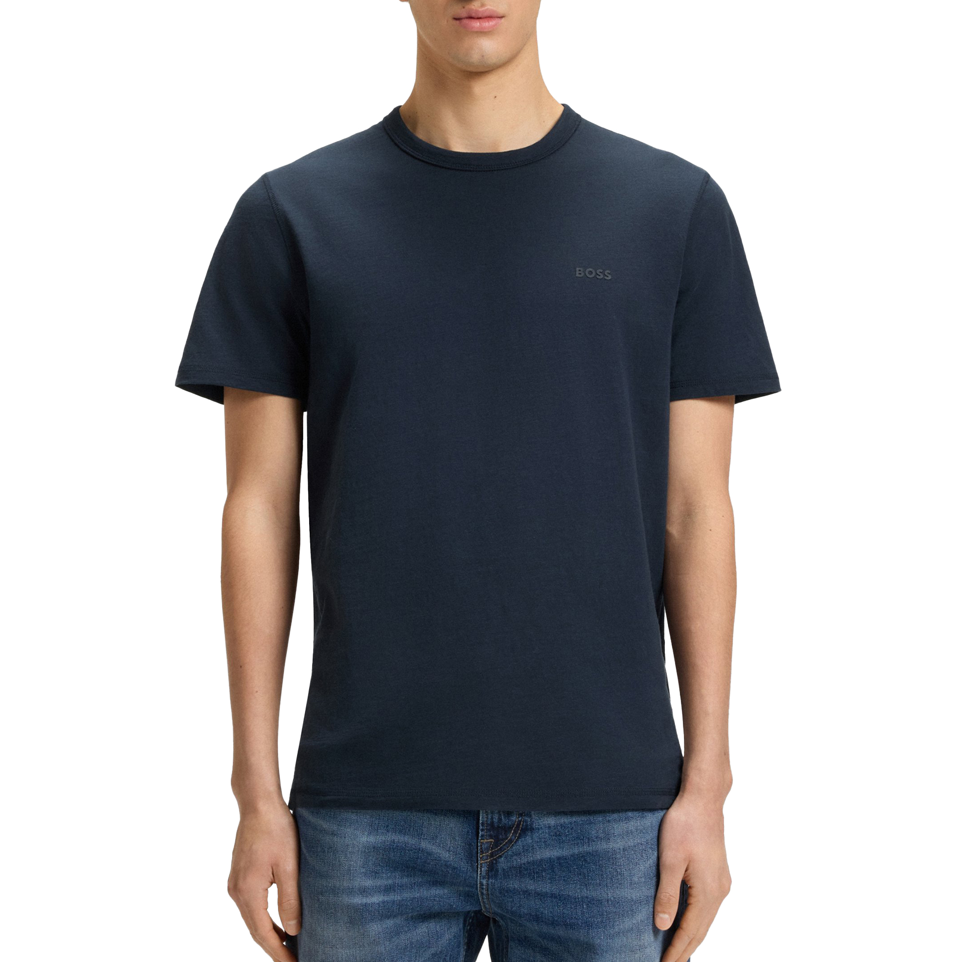 BOSS T-shirt Tegood Dark Blue