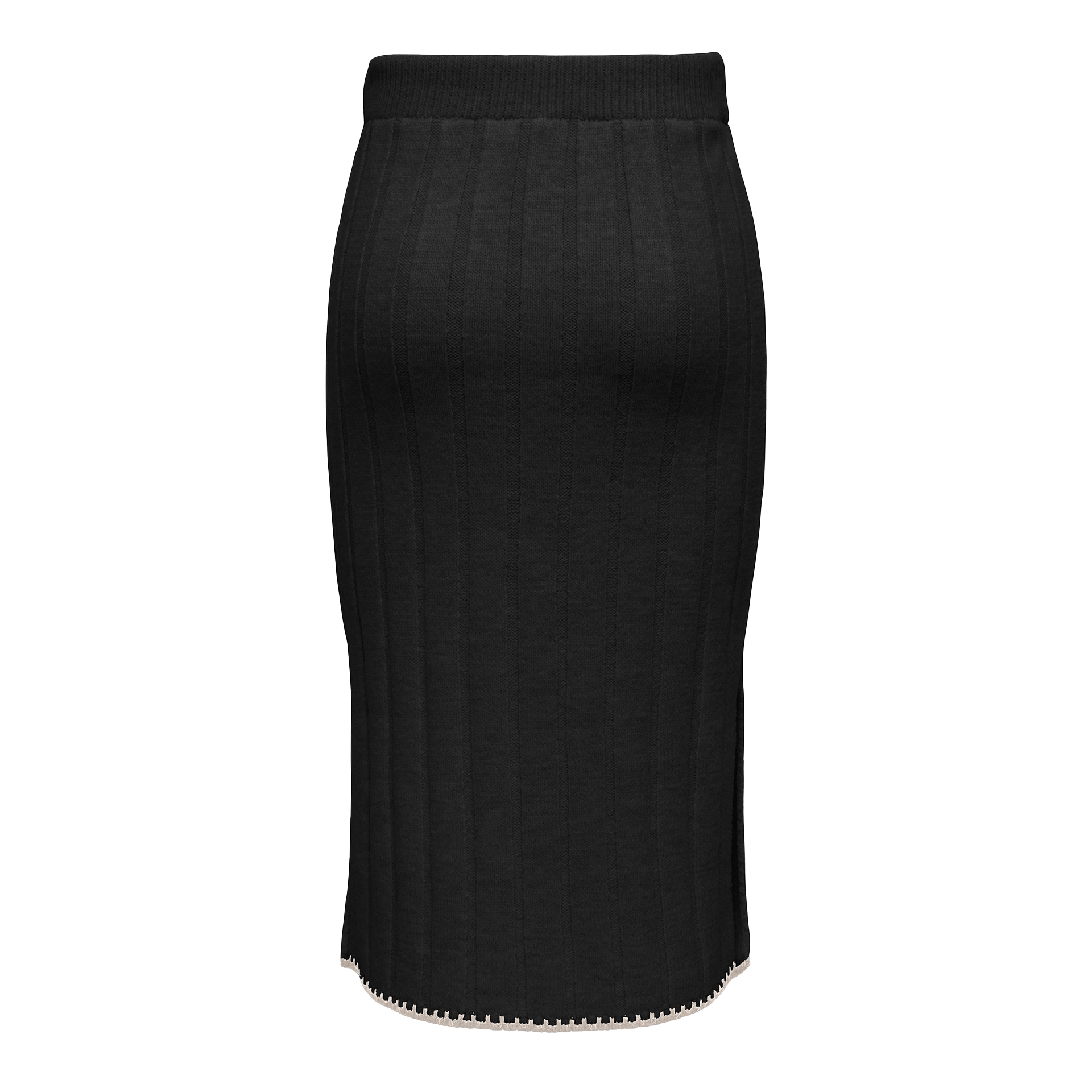 Only Onlchick Stitch Mv Skirt Knt Black