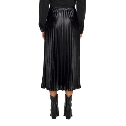 Only  Saia Lyon Pleated Shine Jrs  Black Only  Saia Lyon Pleated Shine Jrs  Black