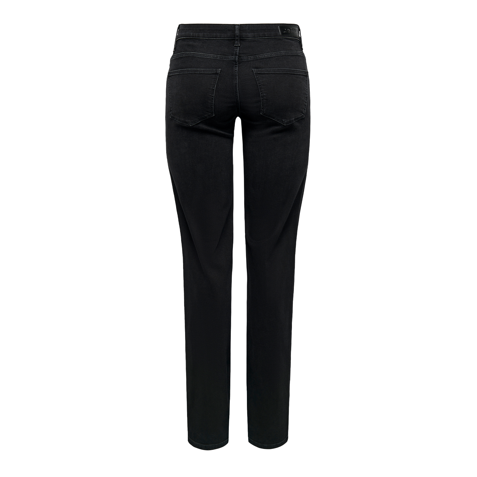 Only Onlann Mid Straight Dnm Soo612 Noos Washed Black