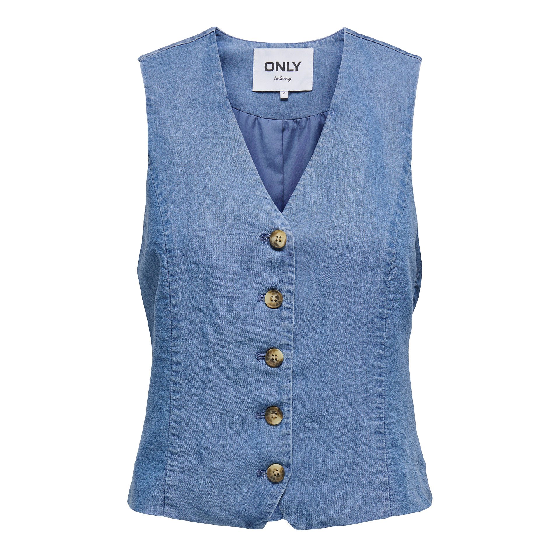 Only Onliris Charis Life Vest Cc Tlr Medium Blue Denim