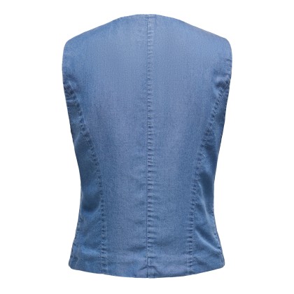 Only Onliris Charis Life Vest Cc Tlr Medium Blue Denim