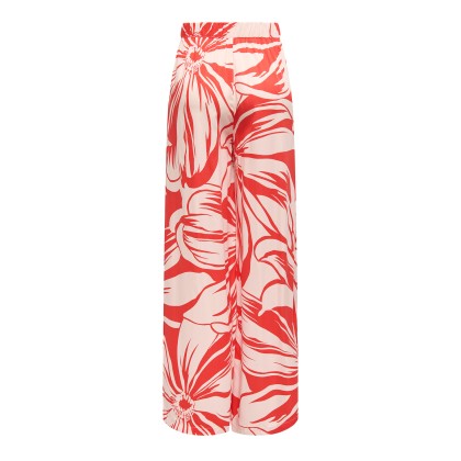 Only Onlmilly Loose Pants Ptm Flame Scarlet Miley Mega Flower Only Onlmilly Loose Pants Ptm Flame Scarlet Miley Mega Flower