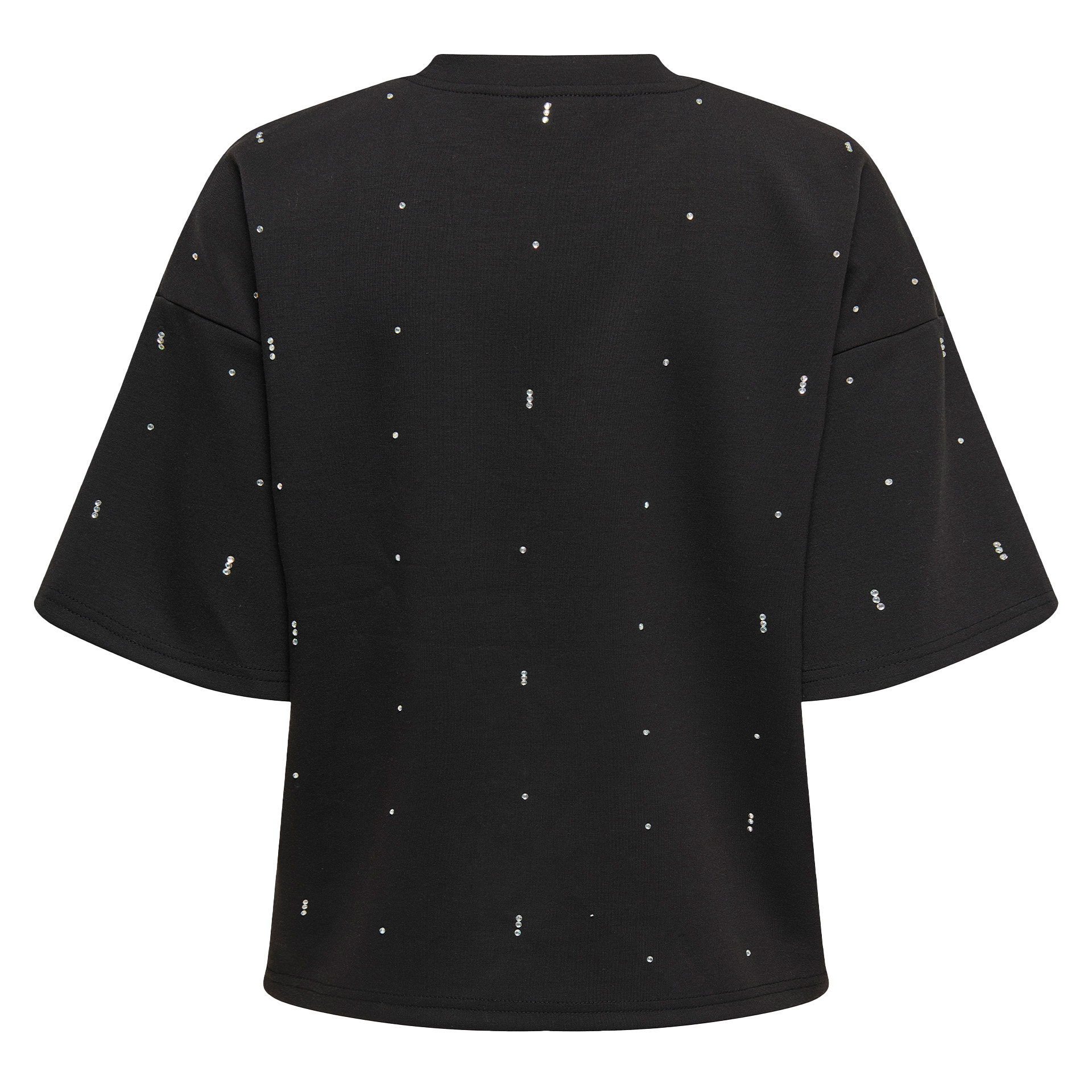 Only Top Edel Sparkle Ub Swt Black W. Rh