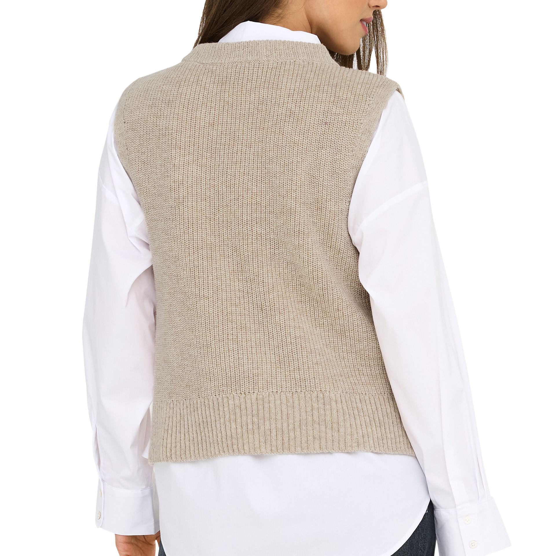 Only Colete Paris Life Sl Slit Knt Pumice Stone W. Melan