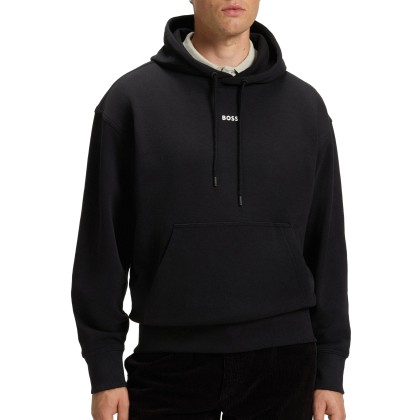 BOSS Sweat Wesmallhood Black
