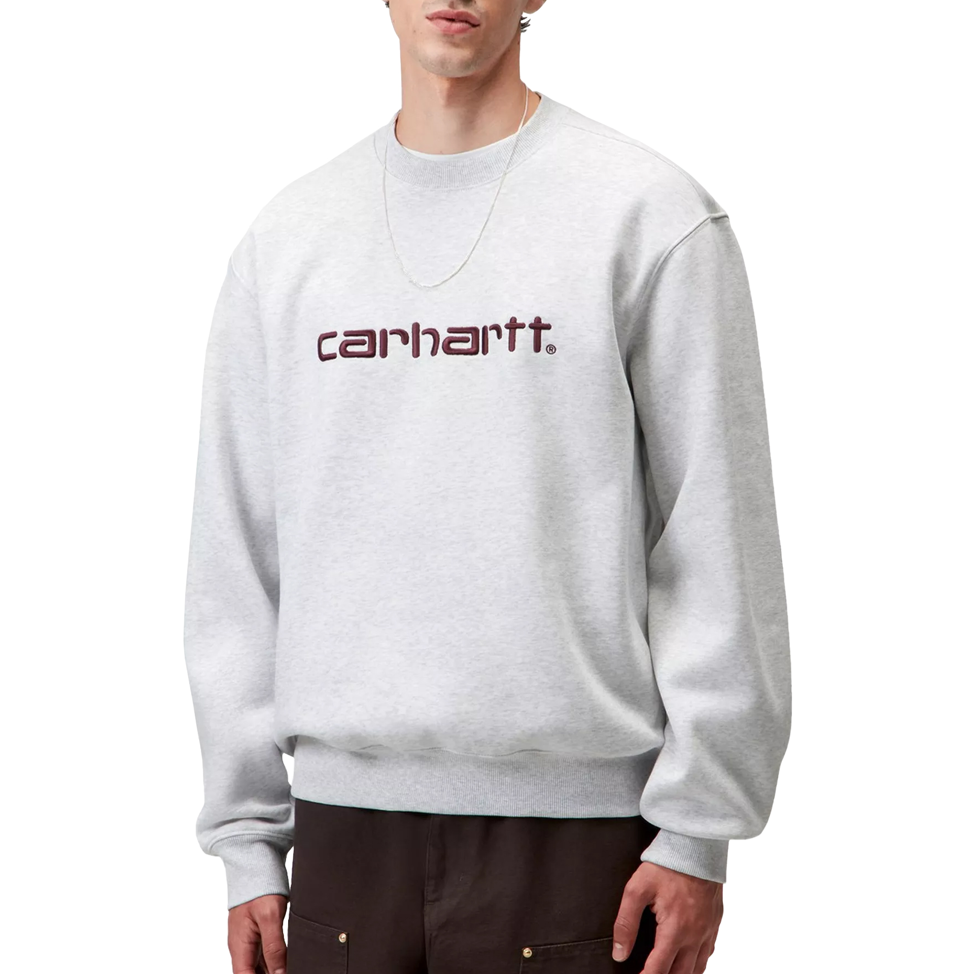 Carhartt Wip Sweat Carhartt Ash Heather Rondo