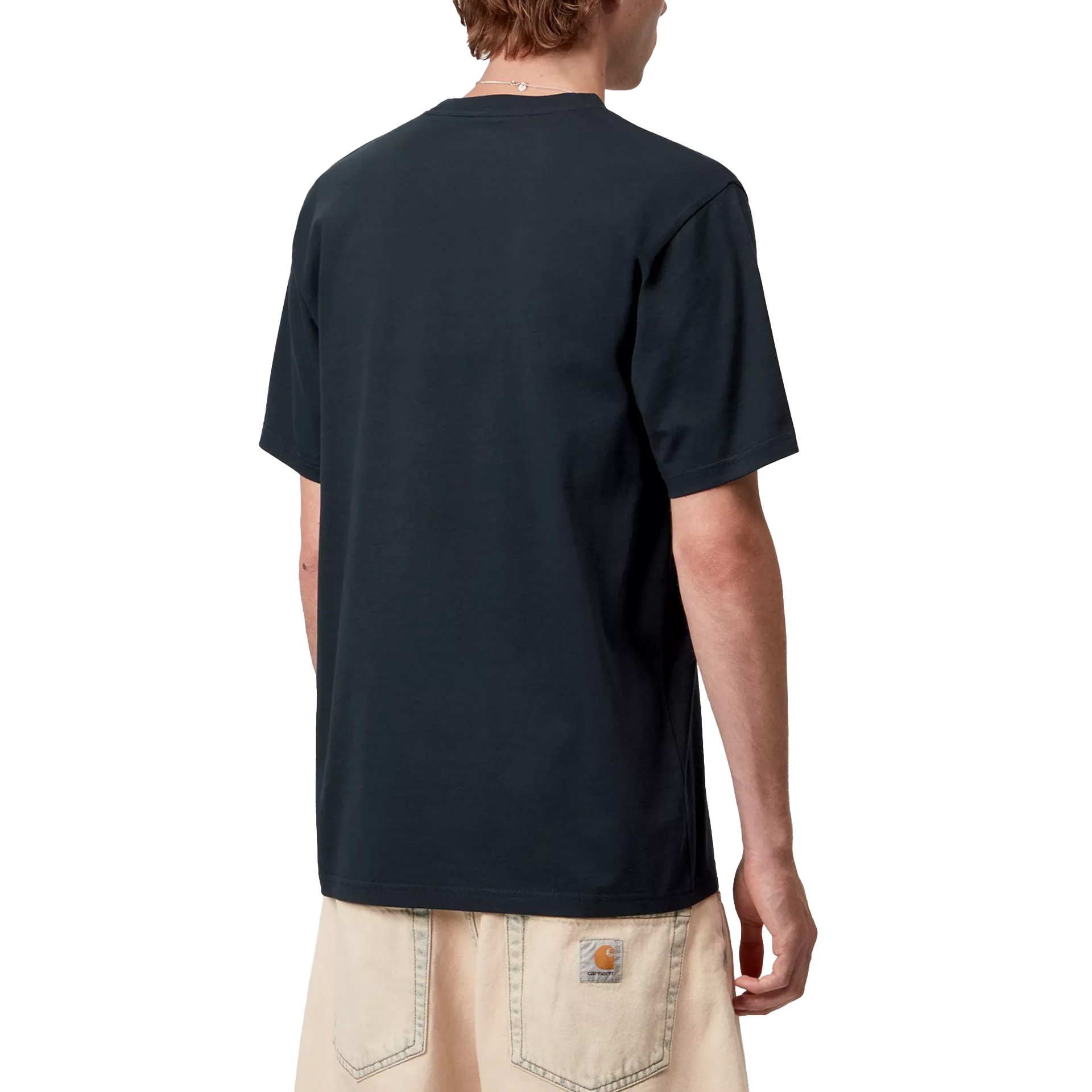 Carhartt Wip T-shirt Script Deep Night Palisander