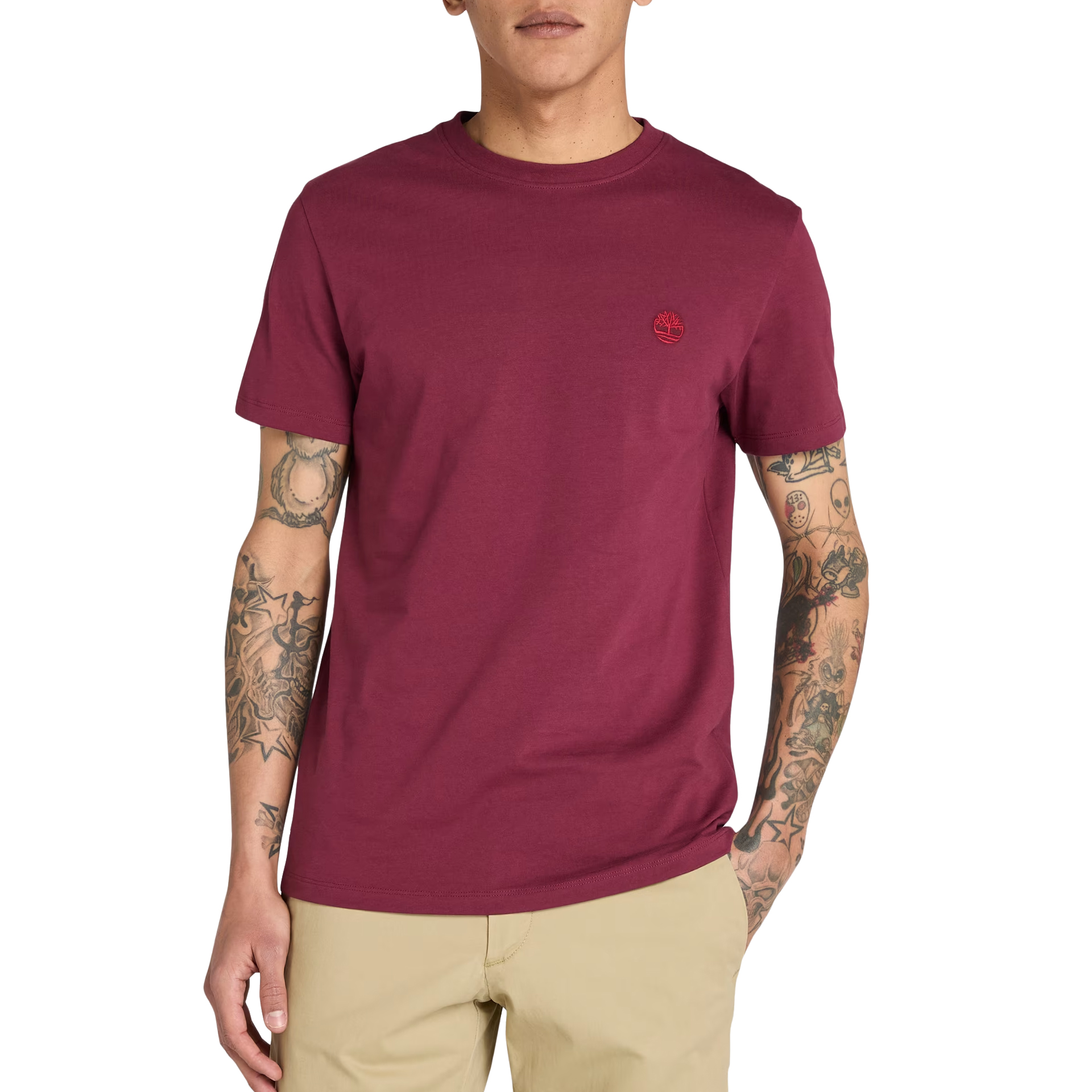 Timberland T-shirt Dunstan River Burgundy
