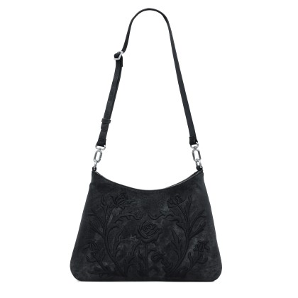 Desigual Mala Romeo Floral Total Black Manaos 2.0 Preto