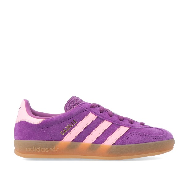 adidas Originals Gazelle Indoor J Rich Mauve / Glow Pink / Cloud White