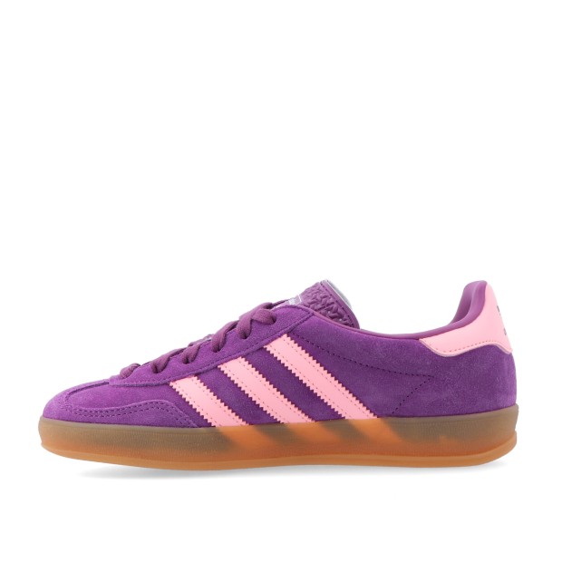 adidas Originals Gazelle Indoor J Rich Mauve / Glow Pink / Cloud White