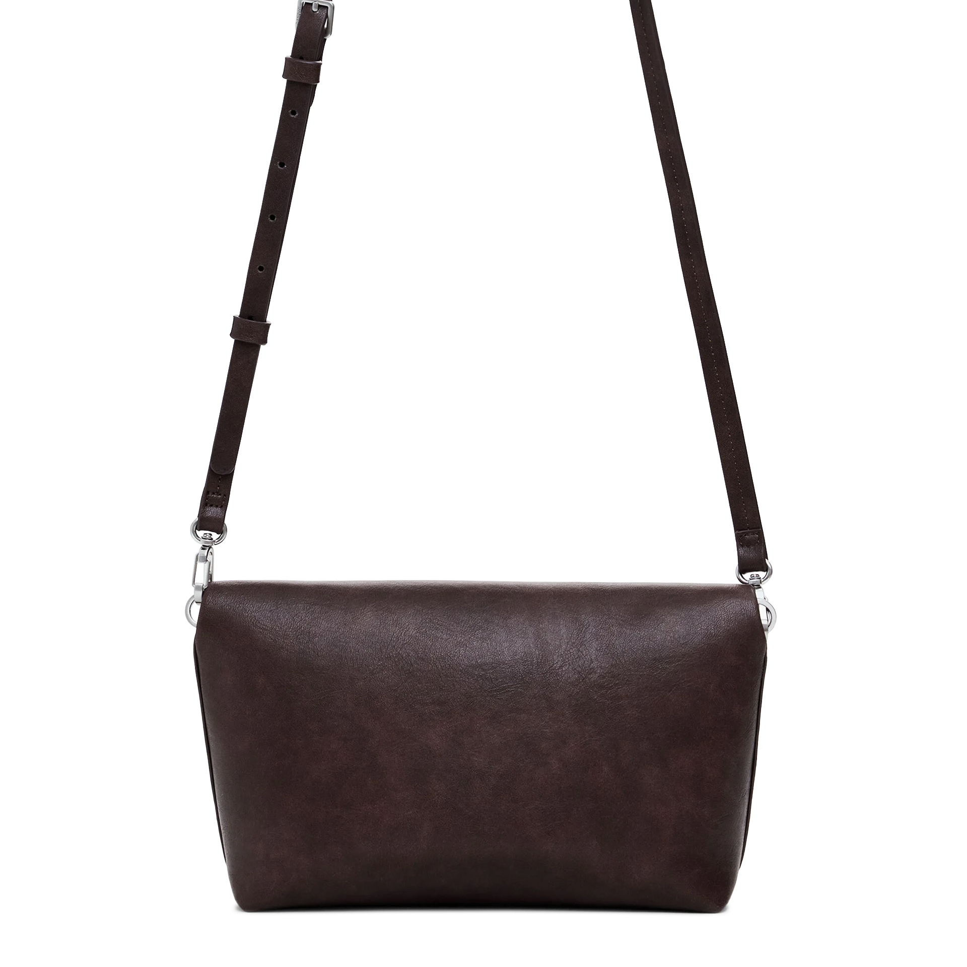 Desigual Mala Half Logo Trokel Castanho