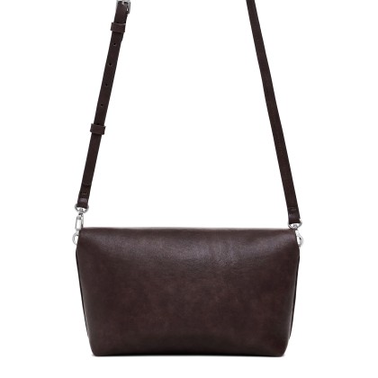 Desigual Mala Half Logo Trokel Castanho