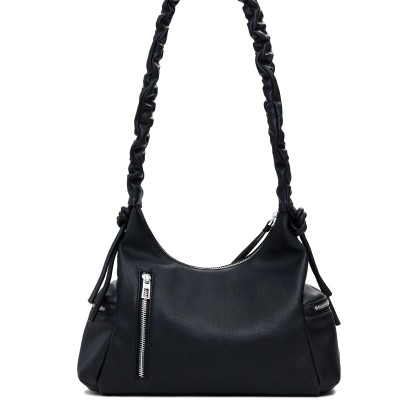 Desigual Mala Half Logo Montville Preto