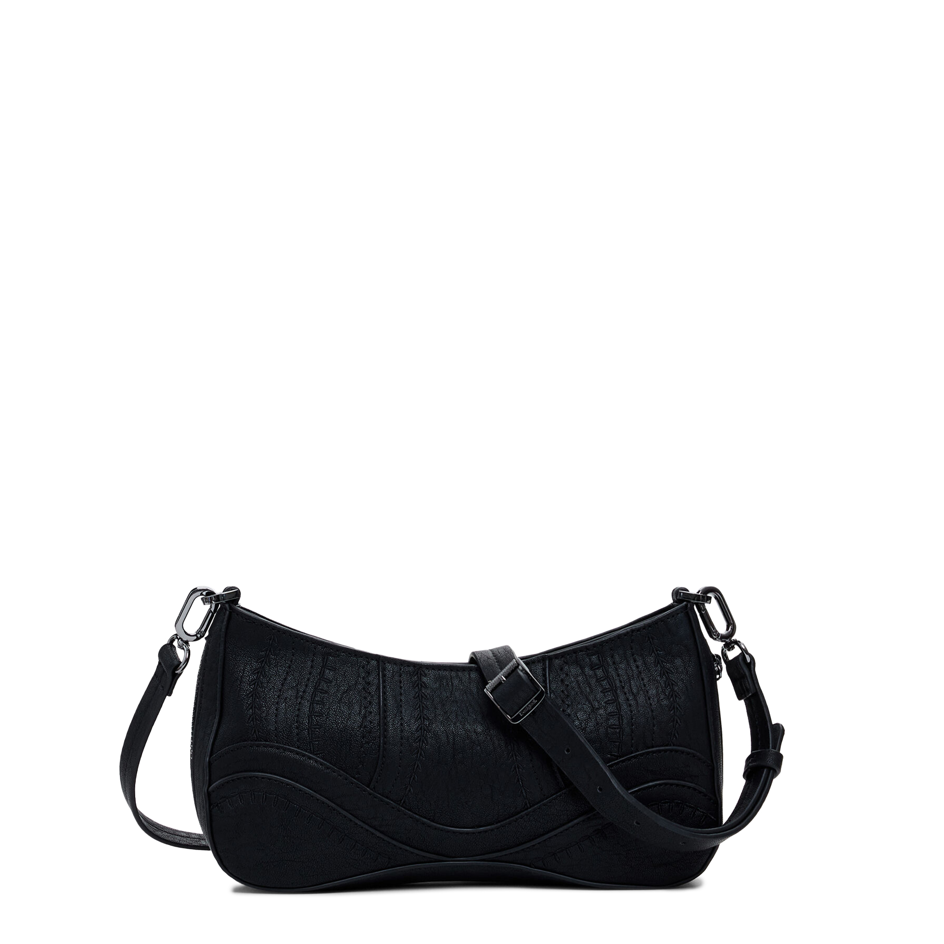 Desigual Mala Embro Patch Alsacia Preto