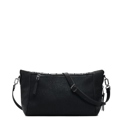 Desigual Mala Embro Patch Loverty Preto Desigual Mala Embro Patch Loverty Preto