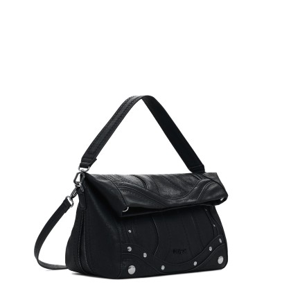 Desigual Mala Embro Patch Loverty Preto Desigual Mala Embro Patch Loverty Preto
