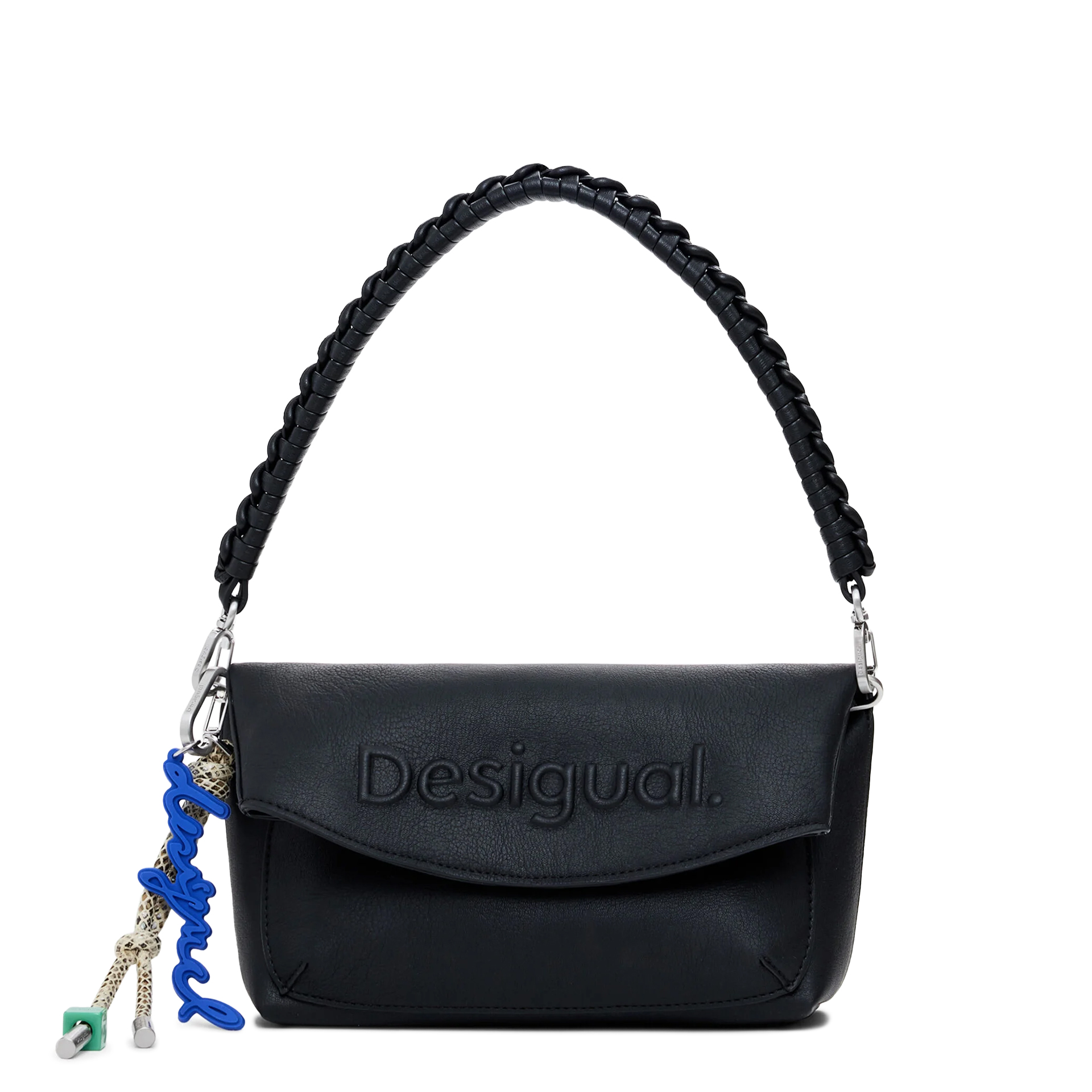 Desigual Mala Half Logo Trokel Preto