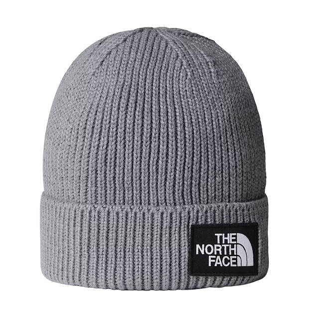 The North Face Gorro Logo Box Cuffed Medium Gryhtr