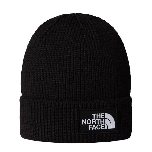 The North Face Gorro Logo Box Cuffed Black
