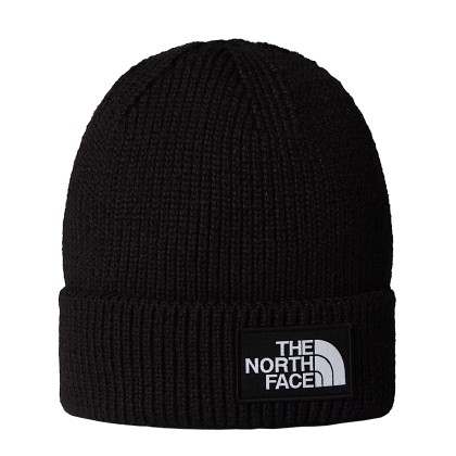 The North Face Gorro Logo Box Cuffed Black