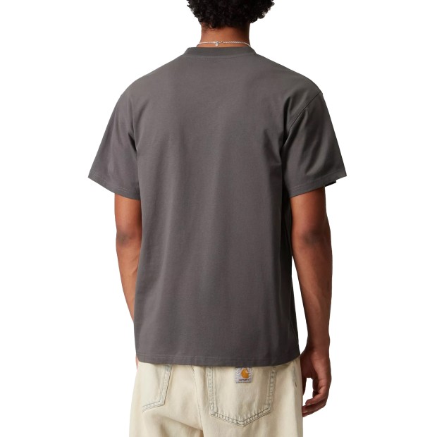 Carhartt Wip T-shirt American Script Porphyry
